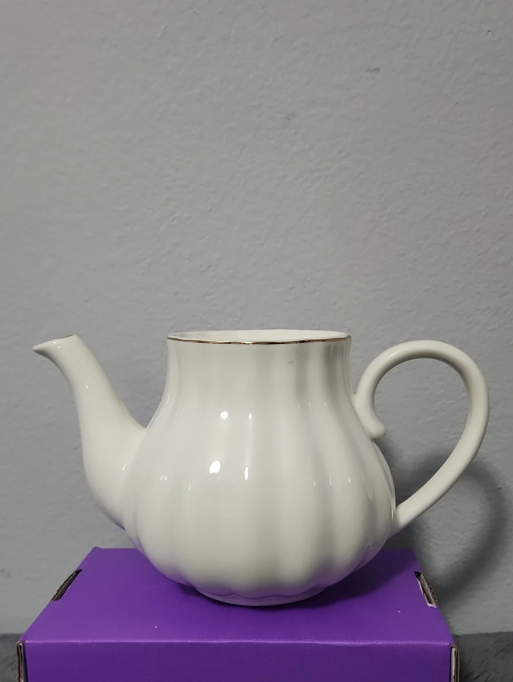 Pukka Home Porcelain Teapot From Their British Royal Series